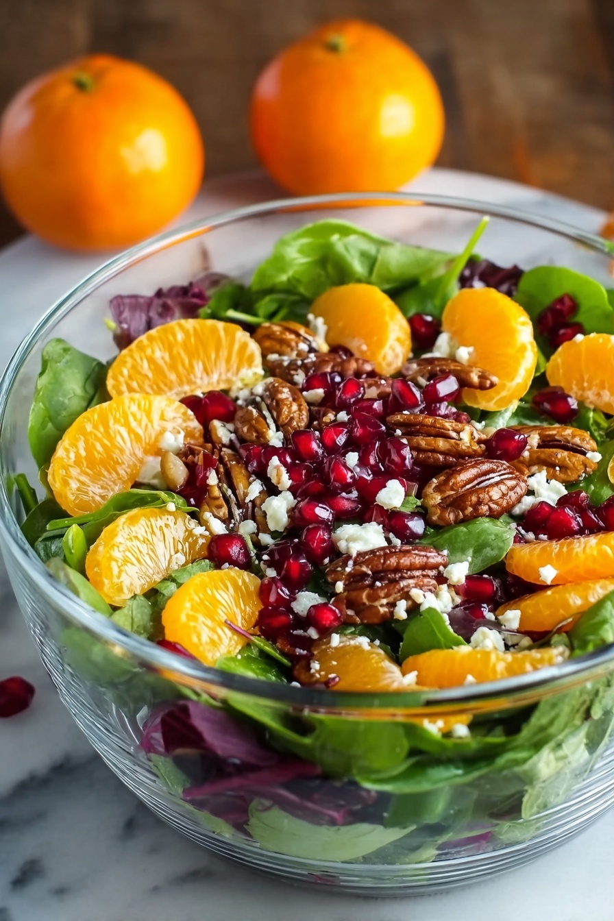 Festive Citrus Pomegranate Salad Recipe