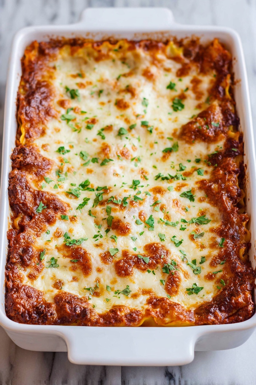 Cheesy Beef Lasagna Roll-Ups Recipe - Serving