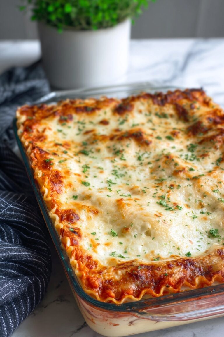 Chicken Alfredo Lasagna Recipe