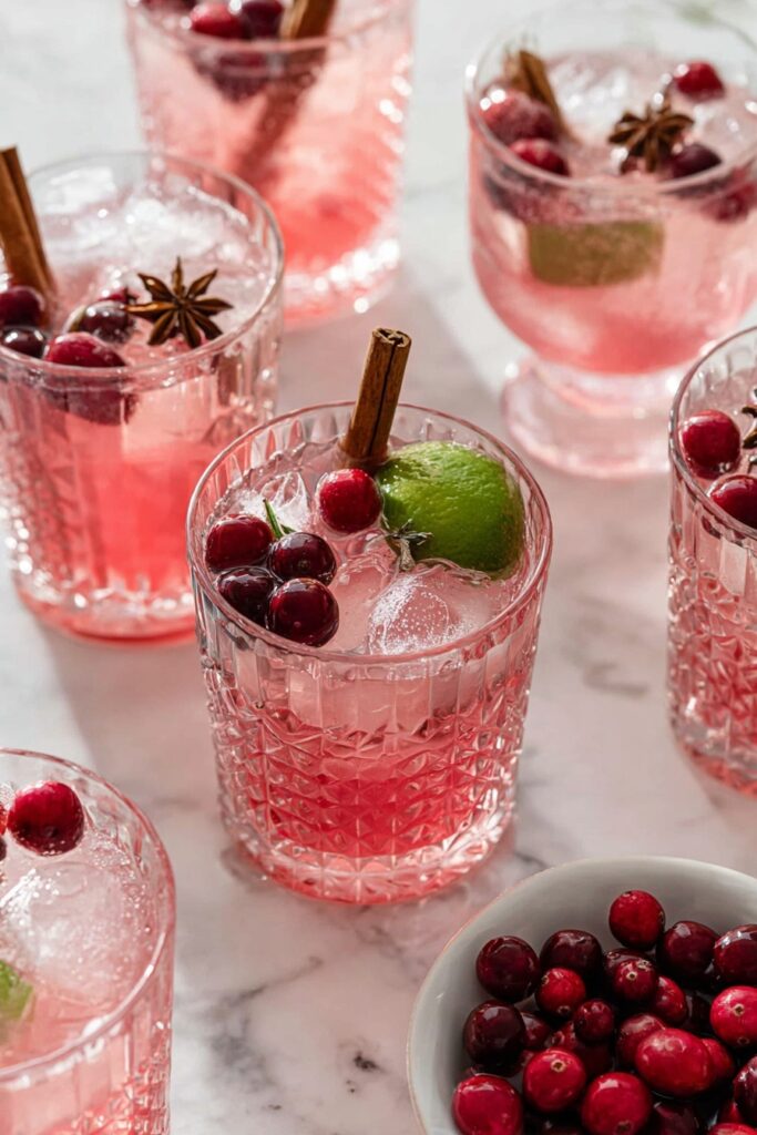 Festive Cranberry Ginger Punch Recipe