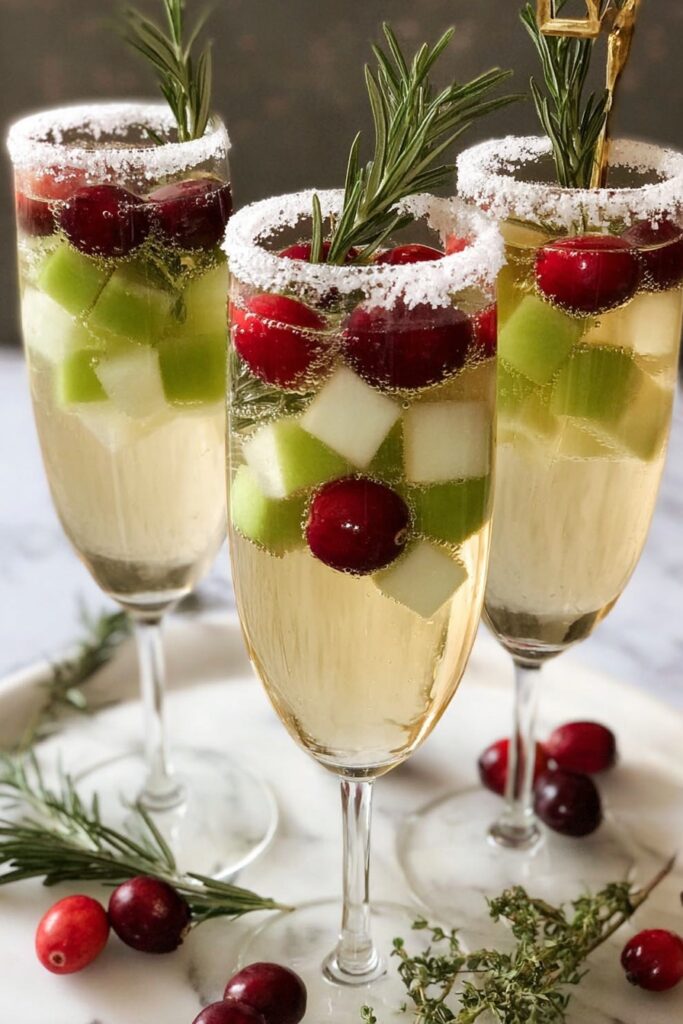 Festive Cranberry and Apple Sangria Recipe