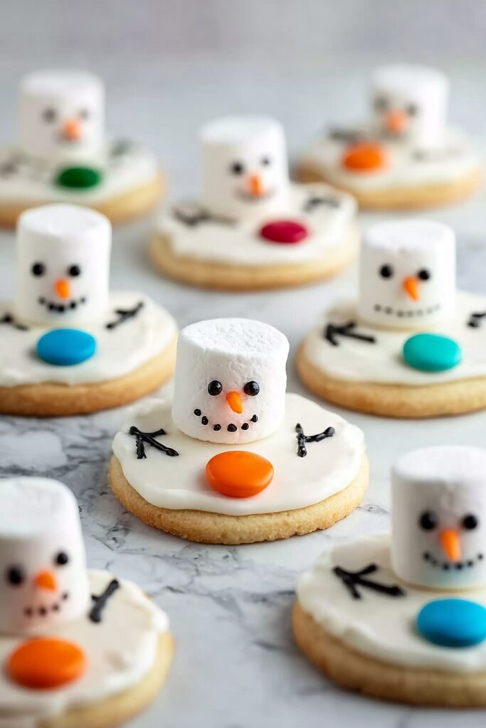 Snowman Cookies with Royal Icing Recipe
