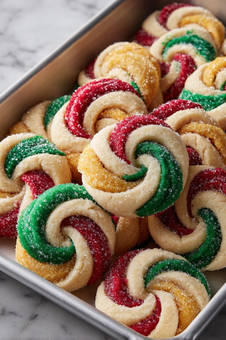 Festive Twisted Christmas Cookies Recipe