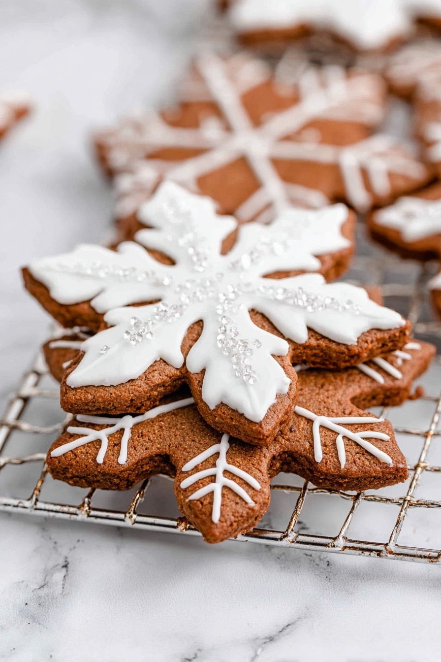 Vegan Gingerbread Cookies Recipe - Serving