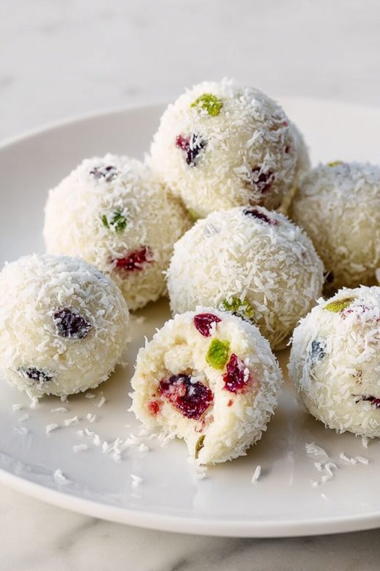 White Chocolate Cranberry Pistachio Truffles Recipe