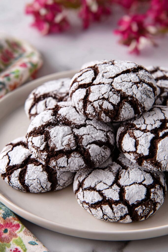 Chocolate Crinkle Cookies Recipe