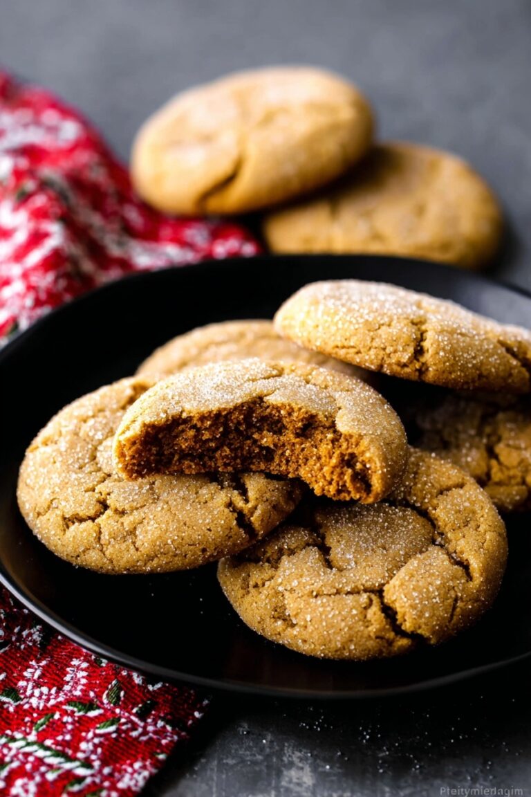 Soft Molasses Cookies Recipe