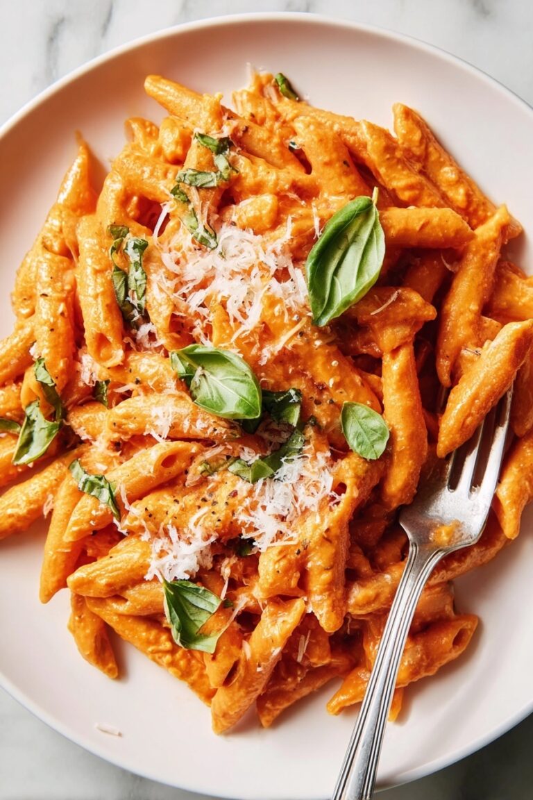 Penne Alla Vodka with Cream Recipe