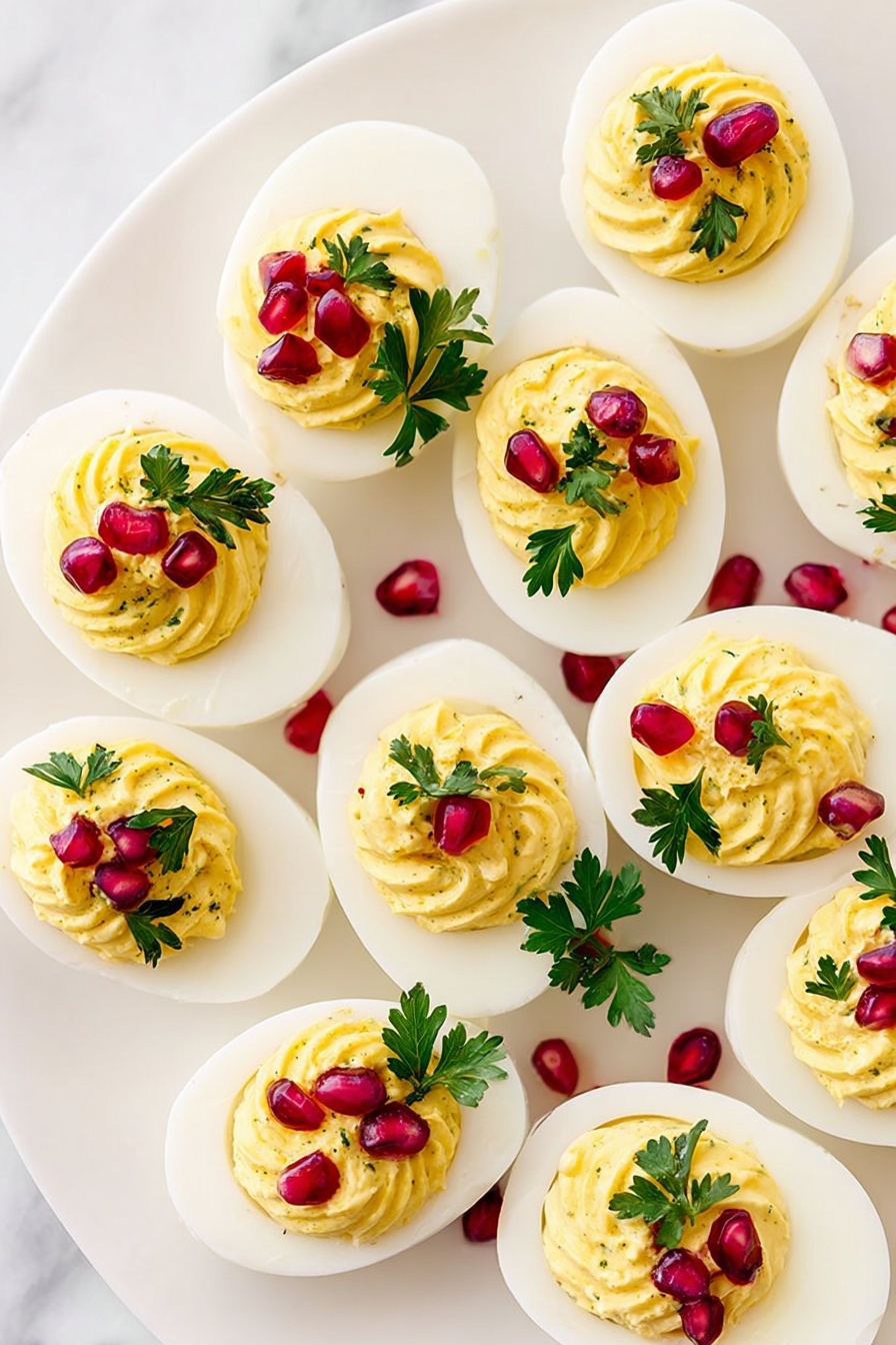 Festive Instant Pot Deviled Eggs Recipe