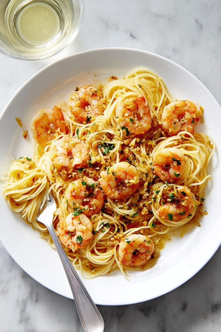 Garlic Butter Shrimp Scampi Recipe
