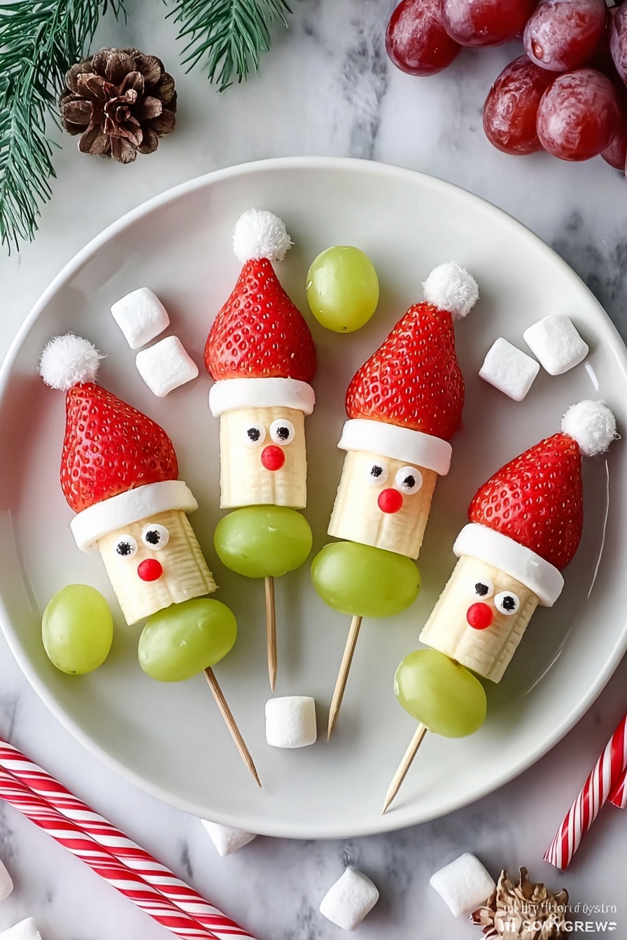 Festive Fruit Kabobs Recipe - Serving