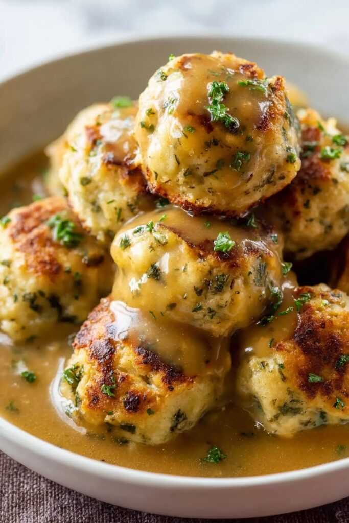 Stuffing Balls Recipe for Thanksgiving Recipe
