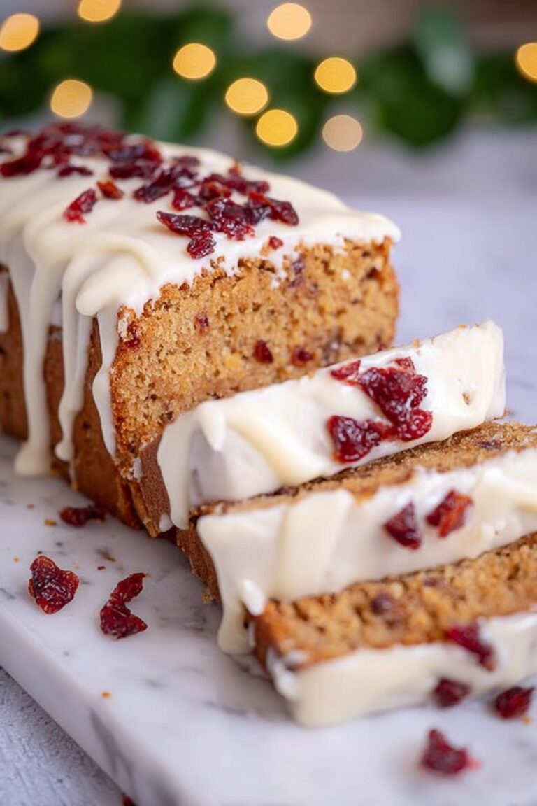 Cranberry Bliss Bread with White Chocolate Recipe