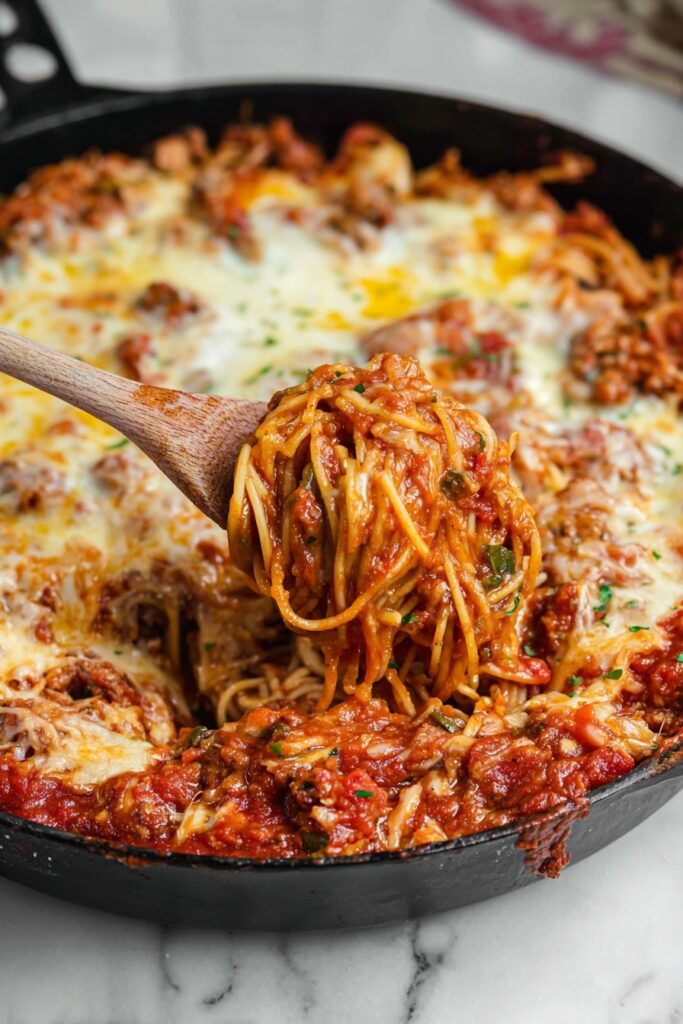 TikTok Million Dollar Spaghetti Bake Recipe