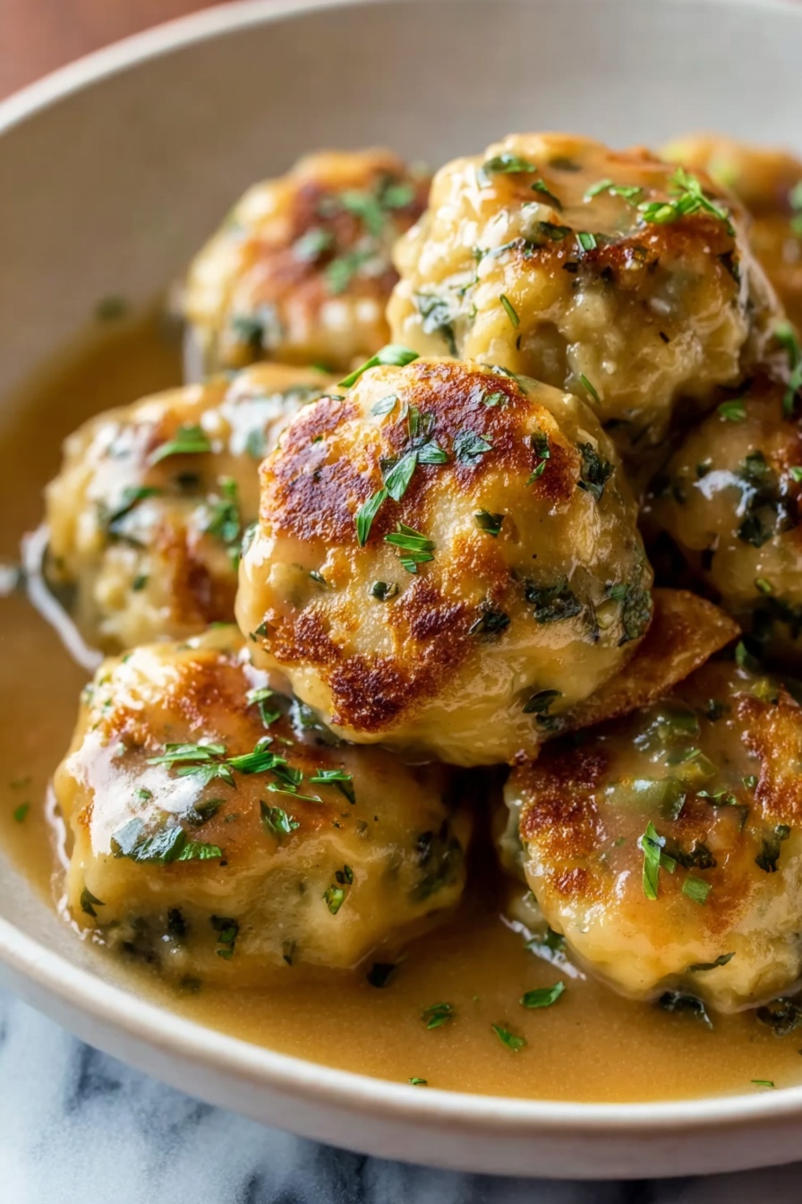 Stuffing Balls Recipe for Thanksgiving Recipe - Serving