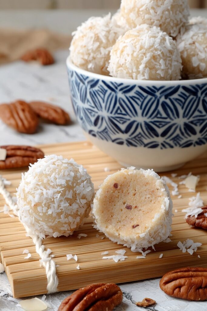 Orange Coconut Snowball Cookies Recipe