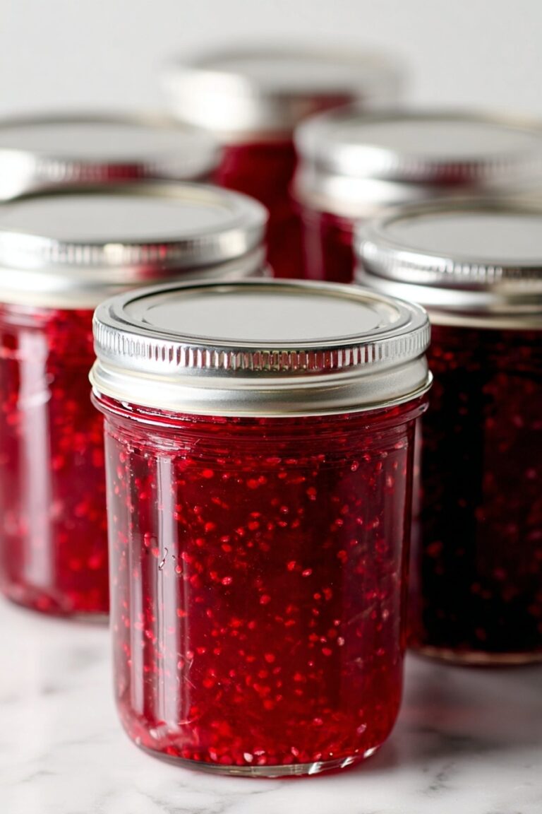Festive Cranberry Strawberry Crockpot Jam Recipe
