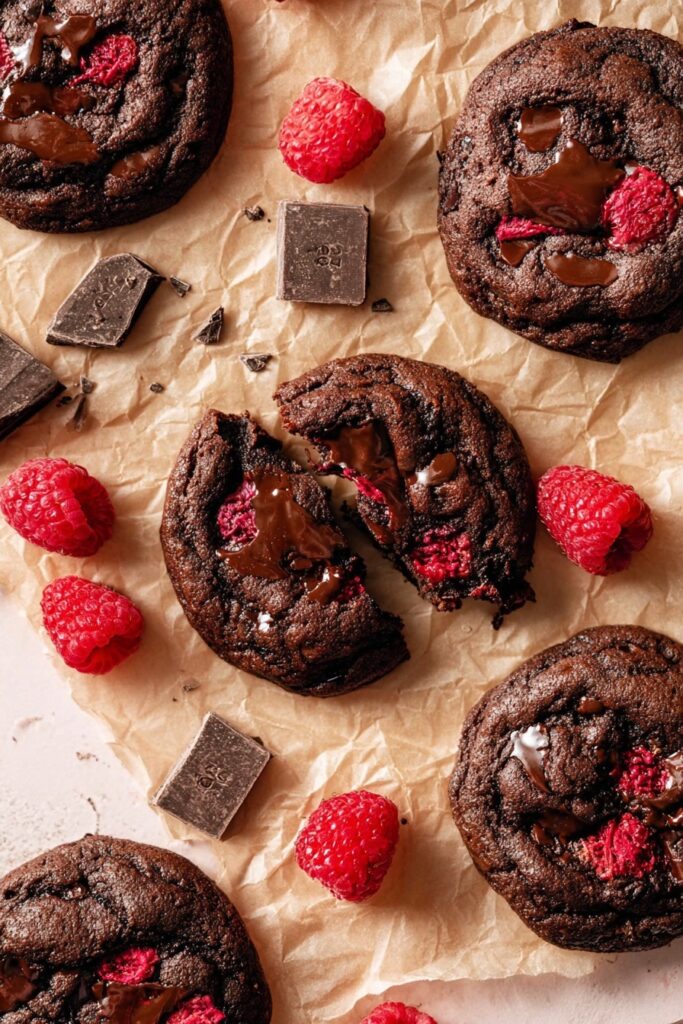 Chocolate Raspberry Cookie Recipe