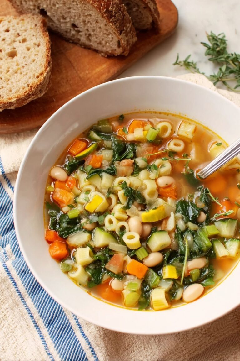 Hearty Minestrone Soup Recipe