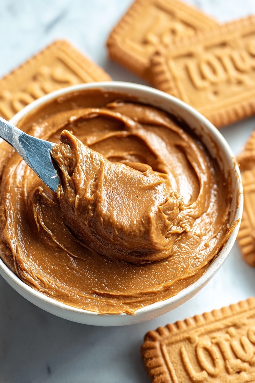 Homemade Cookie Butter Spread Recipe - Serving