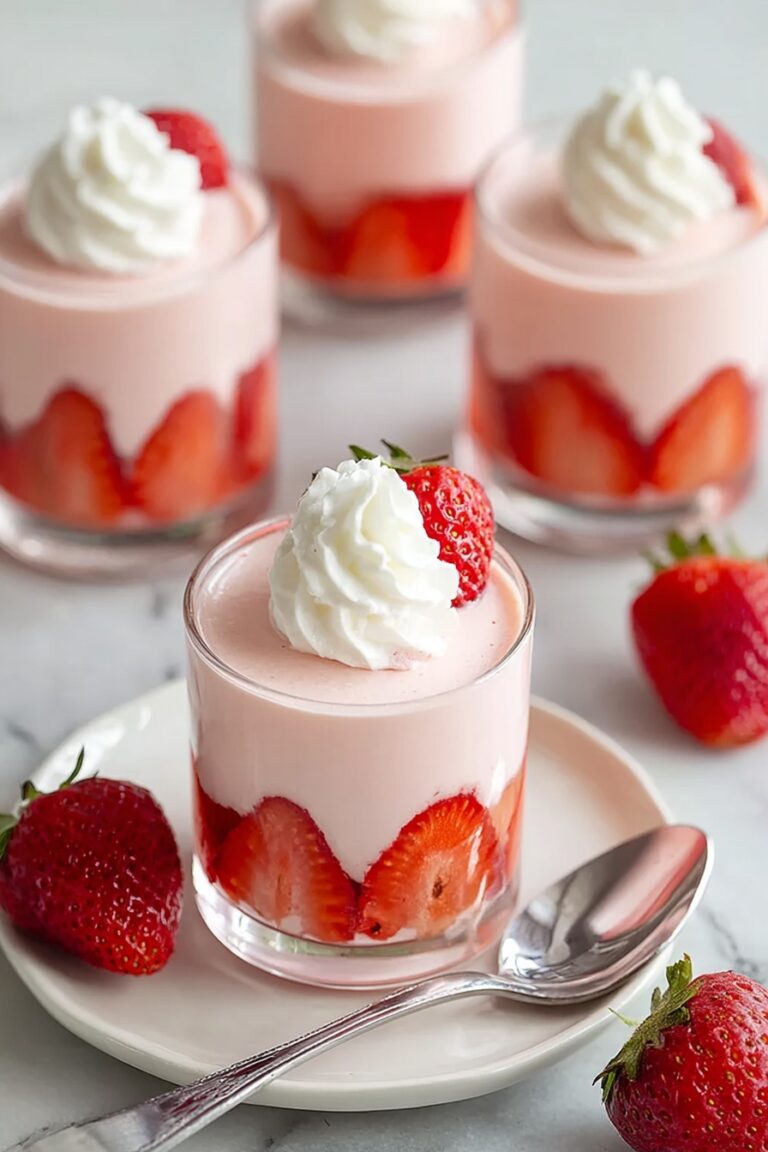 Easy Strawberry Mousse Recipe