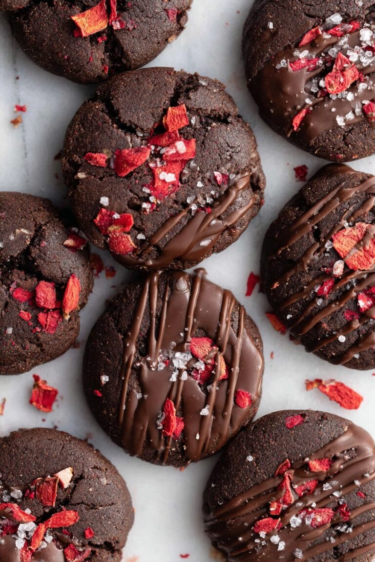 Chocolate Covered Strawberry Cookie Delights Recipe