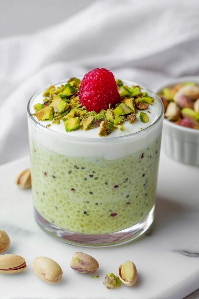Pistachio Overnight Oats Detox Breakfast Recipe