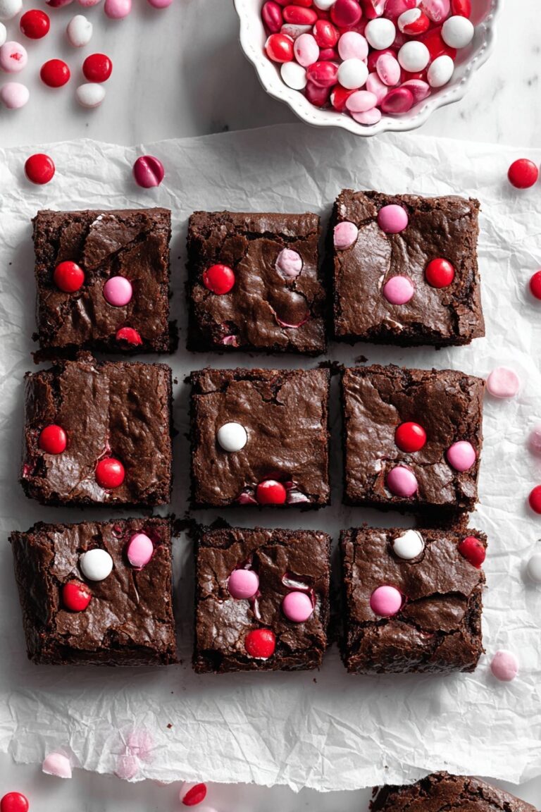 M&M’s Brownies Recipe