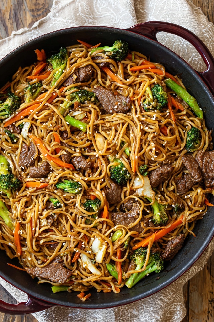 Beef Lo Mein Recipe