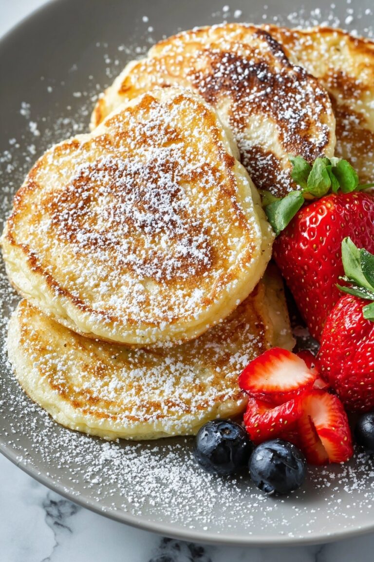Creamy Cottage Cheese Pancakes Recipe