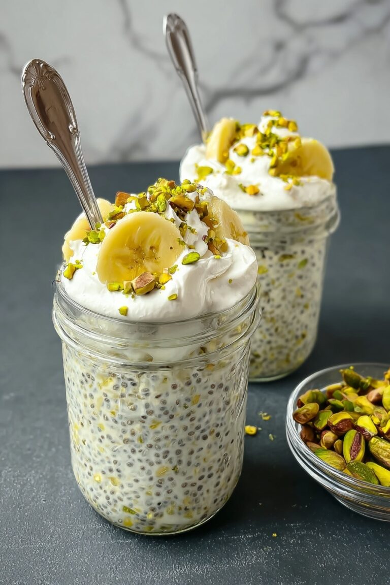 High Protein Pistachio Overnight Oats Recipe