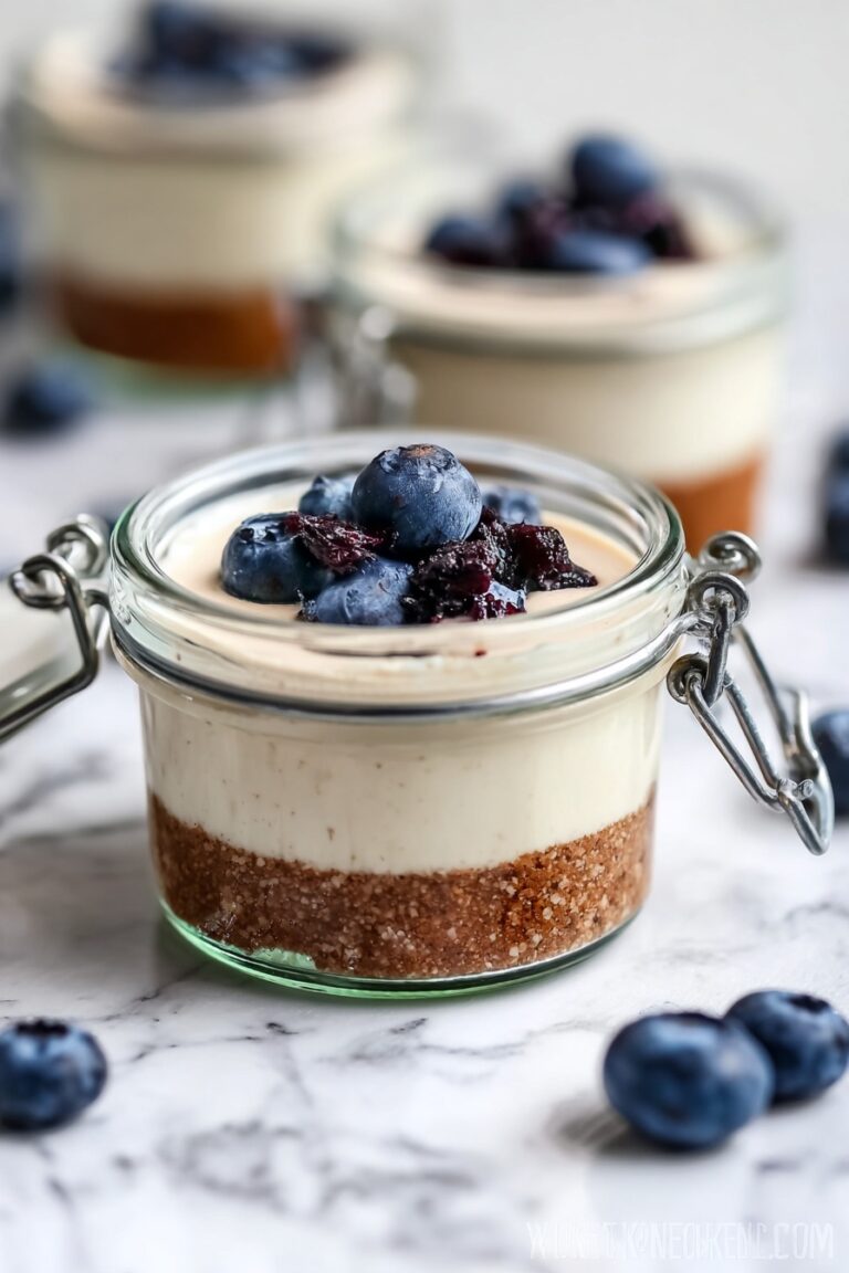 High Protein Cheesecake Jars Recipe