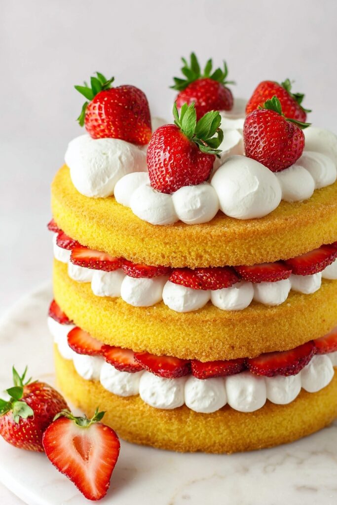 Strawberry Shortcake Cake Recipe