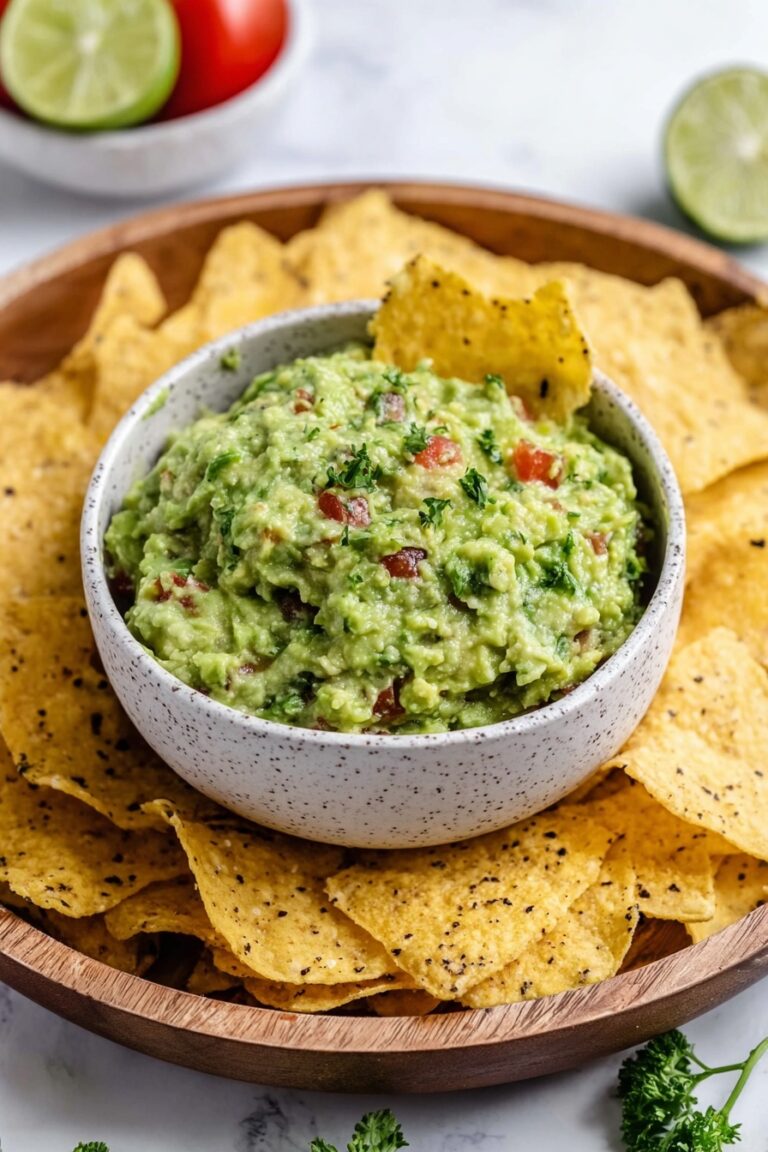Easy Homemade Guacamole Recipe