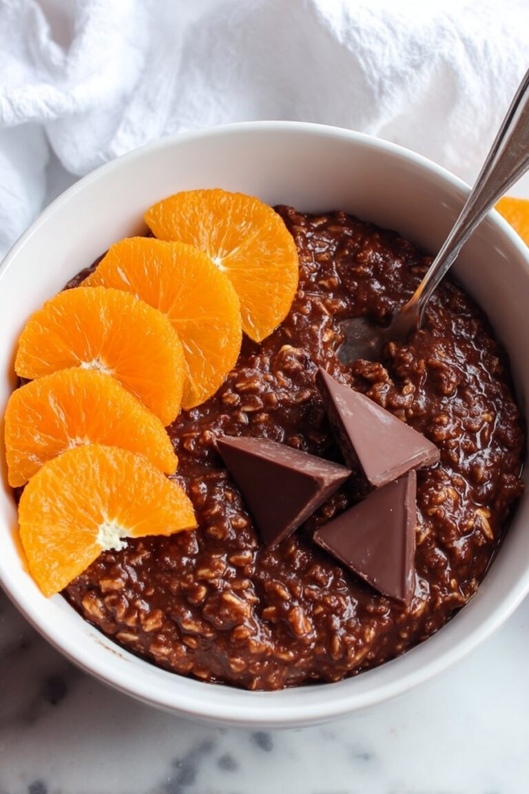 Chocolate Orange Porridge Recipe