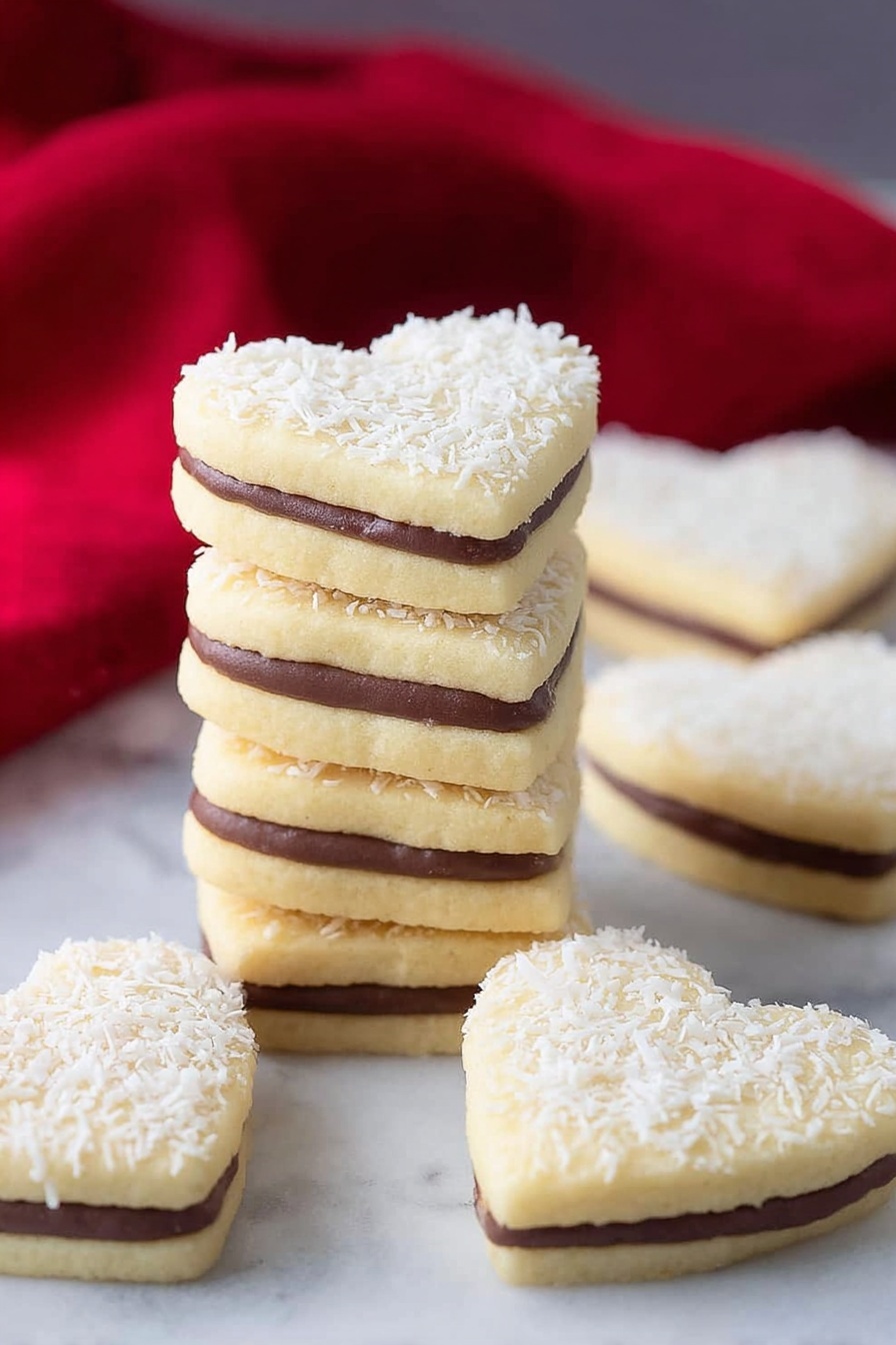Heart Sandwich Cookies with Dulce de Leche Recipe