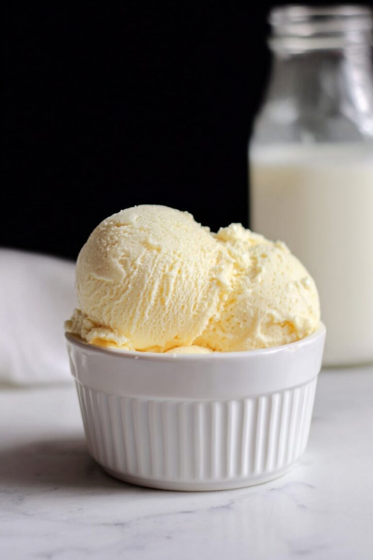 Homemade Sweet Cream Ice Cream Recipe