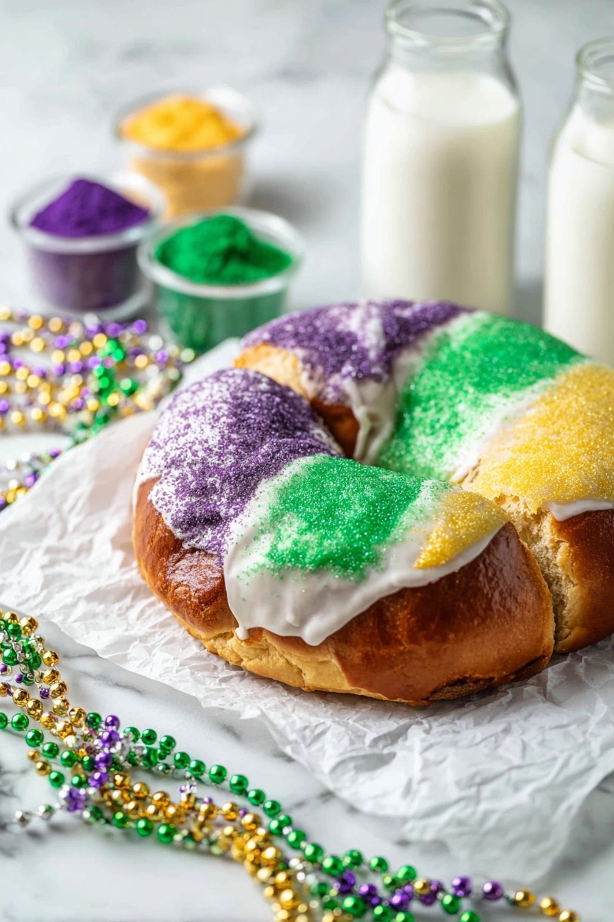 Mardi Gras King Cake Recipe