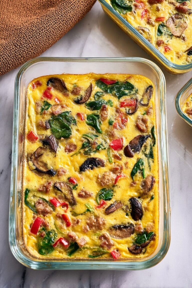 Savory Breakfast Egg Muffins Recipe