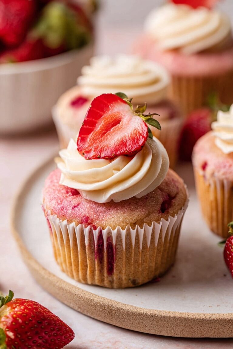 Vegan Strawberry Muffins Recipe