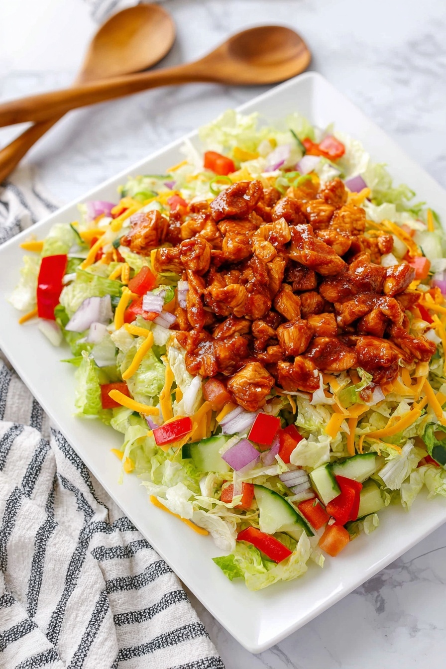 Honey Buffalo Chicken Salad Recipe