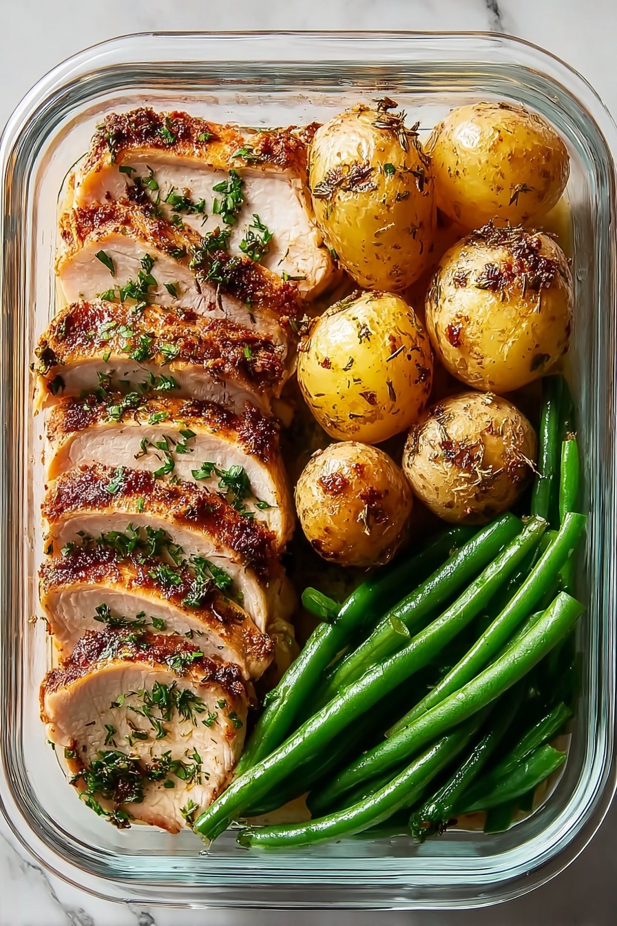 Lemon Garlic Chicken Meal Prep Recipe